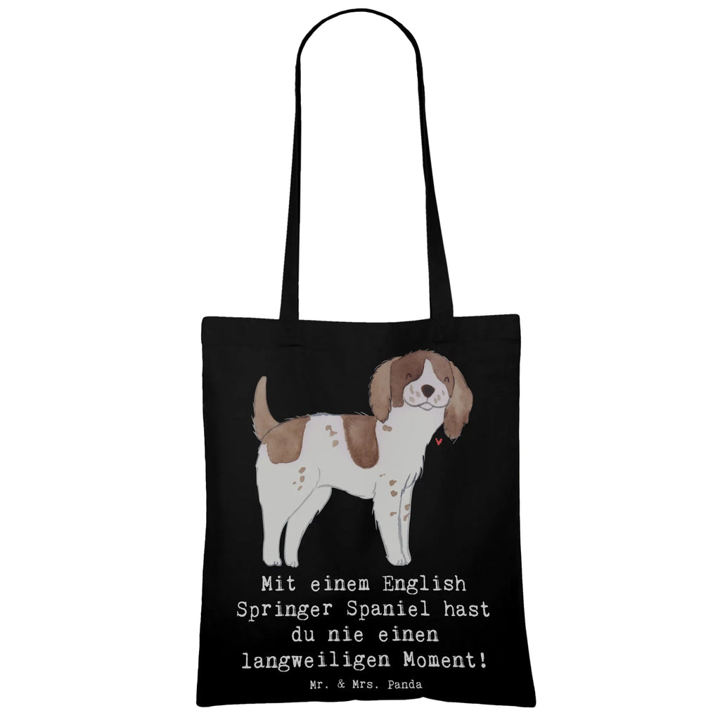 Tragetasche English Springer Spaniel Spaß Stofftasche, Beuteltasche, Strandtasche, Shopper, Stoffbeutel, Jutebeutel, Einkaufstüte, Tasche, Tragetasche, Jutetasche, Badetasche, Laptoptasche, Einkaufstasche, Beutel, Umhängetasche, Schultertasche, Hund, Hunderasse, Rassehund, Hundebesitzer, Geschenk, Tierfreund, Schenken, Welpe