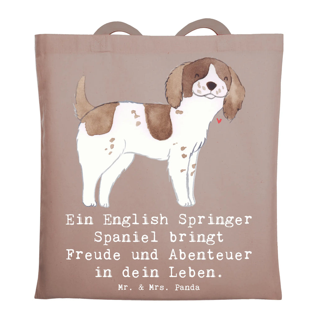 Tragetasche English Springer Spaniel Freude Beutel, Jutetasche, Stoffbeutel, Stofftasche, Jutebeutel, Badetasche, Einkaufstüte, Einkaufstasche, Tragetasche, Strandtasche, Shopper, Tasche, Umhängetasche, Laptoptasche, Schultertasche, Beuteltasche, Hund, Hunderasse, Rassehund, Hundebesitzer, Geschenk, Tierfreund, Schenken, Welpe