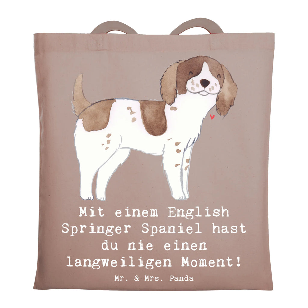 Tragetasche English Springer Spaniel Spaß Stofftasche, Beuteltasche, Strandtasche, Shopper, Stoffbeutel, Jutebeutel, Einkaufstüte, Tasche, Tragetasche, Jutetasche, Badetasche, Laptoptasche, Einkaufstasche, Beutel, Umhängetasche, Schultertasche, Hund, Hunderasse, Rassehund, Hundebesitzer, Geschenk, Tierfreund, Schenken, Welpe
