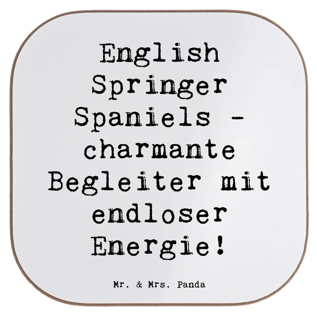 Square coaster Saying English Springer Spaniels - charmante Begleiter mit endloser Energie! Holzuntersetzer, Untersetzer aus Holz, Untersetzer Design, Tassen Untersetzer, Getränkeuntersetzer, Untersetzer, Korkuntersetzer, Untersetzer Holz, Glasuntersetzer, Untersetzer für Gläser, Untersetzer Gläser, Bierdeckel, Hund, Hunderasse, Rassehund, Hundebesitzer, Geschenk, Tierfreund, Schenken, Welpe