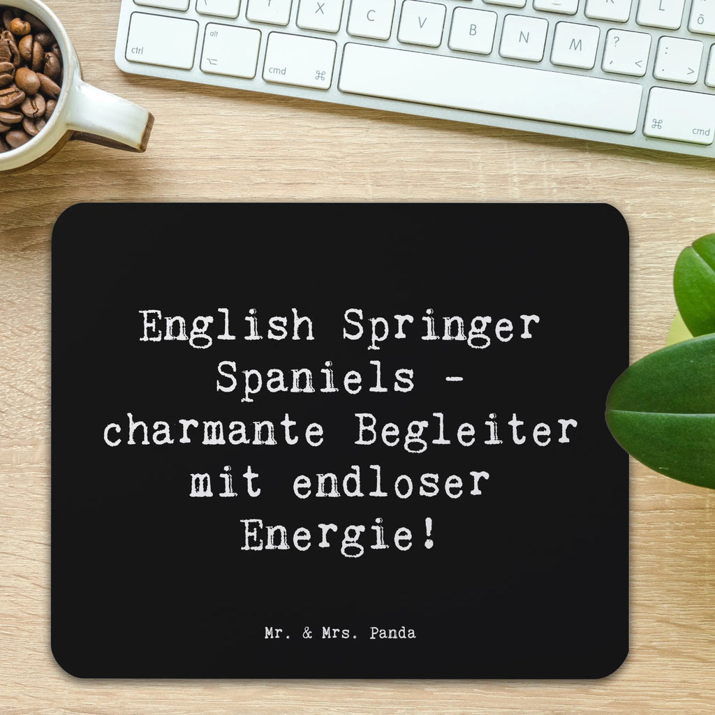Mauspad Spruch English Springer Spaniel Charme Büroausstattung, Einzigartiges Mauspad, Mousepad, Mausunterlage, Mauspad Büro, Arbeitszimmer, Computer zubehör, PC Zubehör, Designer Mauspad, Mauspad, Hund, Hunderasse, Rassehund, Hundebesitzer, Geschenk, Tierfreund, Schenken, Welpe