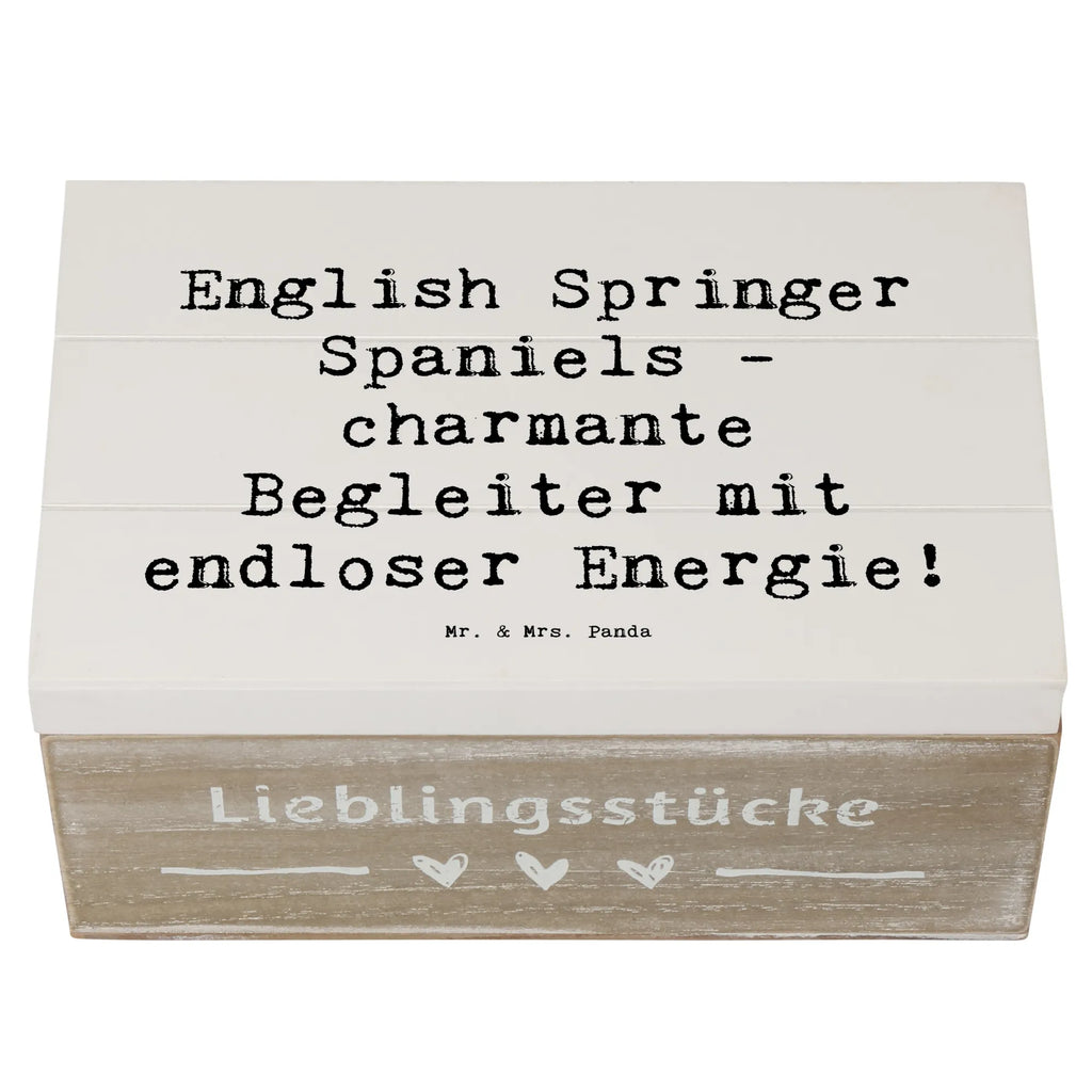 Wooden chest Saying English Springer Spaniels - charmante Begleiter mit endloser Energie! Holzkisten, Aufbewahrungsbox aus Holz, aufbewahrungstruhe, Aufbewahrungsbox, Holzkiste mit Deckel, aufbewahrungskisten, Holztruhe, Holz Aufbewahrungsbox, aufbewahrungsboxen, Box aus Holz, holzschatulle, kiste holz, truhe holz, Holzboxen, box holz, Holzbox mit Deckel, holzschachtel, Aufbewahrungskiste, holzkästchen, Schatulle, Holzbox, Aufbewahrungsbox Holz, Holzkiste, aufbewahrungskiste mit deckel, holztruhen, Tierfreund, Welpe, Hund, Schenken, Hunderasse, Rassehund, Geschenk, Hundebesitzer