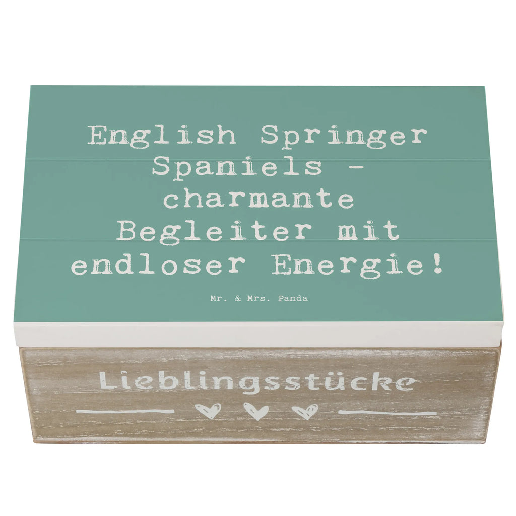 Wooden chest Saying English Springer Spaniels - charmante Begleiter mit endloser Energie! Holzkisten, Aufbewahrungsbox aus Holz, aufbewahrungstruhe, Aufbewahrungsbox, Holzkiste mit Deckel, aufbewahrungskisten, Holztruhe, Holz Aufbewahrungsbox, aufbewahrungsboxen, Box aus Holz, holzschatulle, kiste holz, truhe holz, Holzboxen, box holz, Holzbox mit Deckel, holzschachtel, Aufbewahrungskiste, holzkästchen, Schatulle, Holzbox, Aufbewahrungsbox Holz, Holzkiste, aufbewahrungskiste mit deckel, holztruhen, Tierfreund, Welpe, Hund, Schenken, Hunderasse, Rassehund, Geschenk, Hundebesitzer