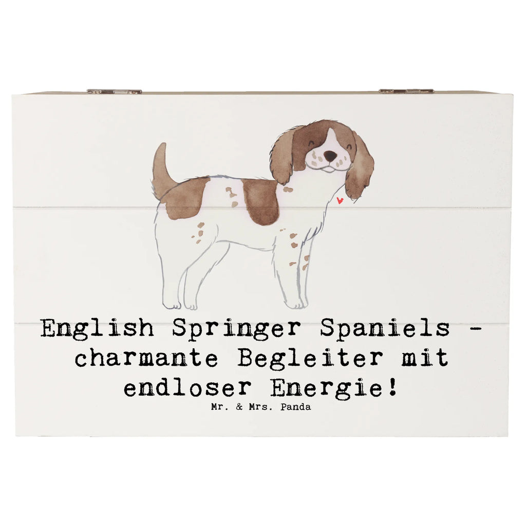Holzkiste English Springer Spaniel Charme Schatulle, Geschenkbox, Aufbewahrungsbox, Geschenkdose, XXL, Erinnerungskiste, Erinnerungsbox, Kiste, Holzkiste, Dekokiste, Schatzkiste, Truhe, Hund, Hunderasse, Rassehund, Hundebesitzer, Geschenk, Tierfreund, Schenken, Welpe