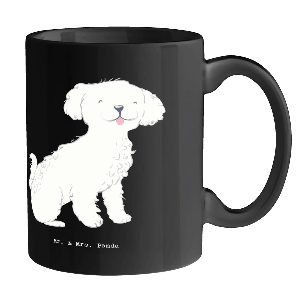 Mug Mit einem Bichon Frisé wird jeder Tag zum Abenteuer. Tasse, Geschenktasse, Keramiktasse, Bürotasse, Tasse mit Motiven, Kaffeetasse, Porzellantasse, Tasse mit Zitaten, Teetasse, Hund, Hunderasse, Rassehund, Hundebesitzer, Geschenk, Tierfreund, Schenken, Welpe