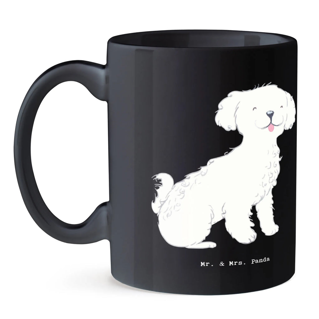 Mug Mit einem Bichon Frisé wird jeder Tag zum Abenteuer. Tasse, Geschenktasse, Keramiktasse, Bürotasse, Tasse mit Motiven, Kaffeetasse, Porzellantasse, Tasse mit Zitaten, Teetasse, Hund, Hunderasse, Rassehund, Hundebesitzer, Geschenk, Tierfreund, Schenken, Welpe