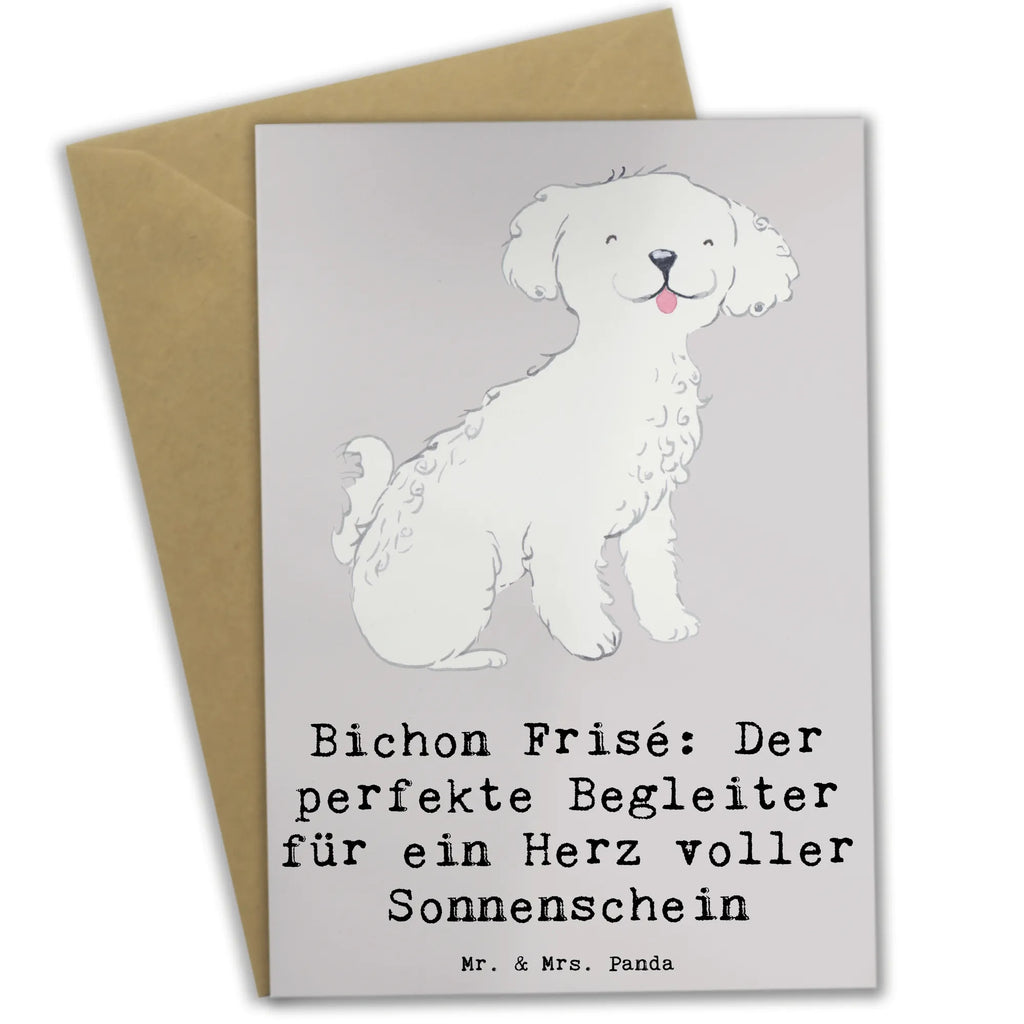Greetings card Bichon Frisé: Der perfekte Begleiter für ein Herz voller Sonnenschein Karte, Ansichtskarten, Einladungskarte, Grußkarte, Klappkarte, Glückwunschkarte, Geburtstagskarte, Hochzeitskarte, Hund, Hunderasse, Rassehund, Hundebesitzer, Geschenk, Tierfreund, Schenken, Welpe