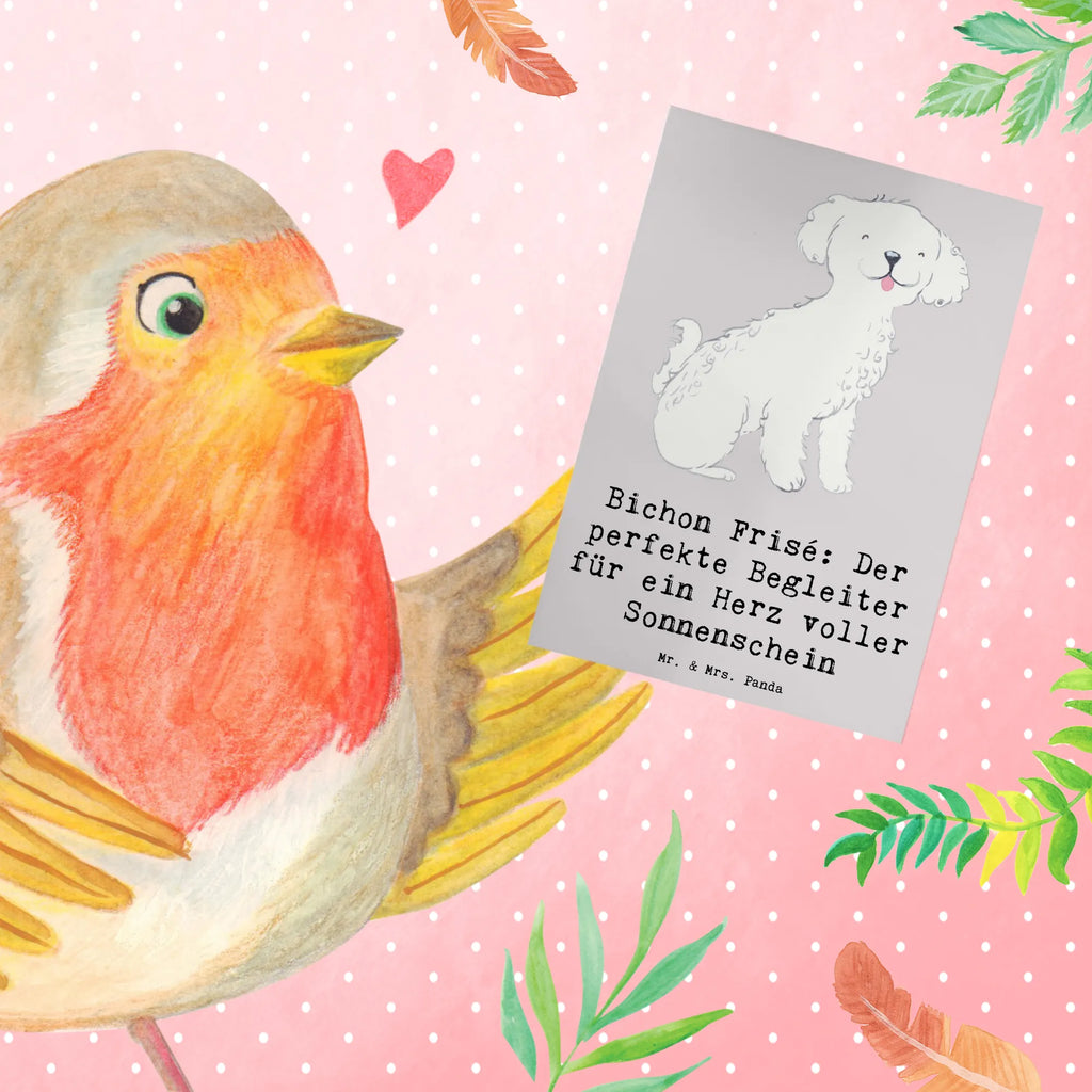 Greetings card Bichon Frisé: Der perfekte Begleiter für ein Herz voller Sonnenschein Karte, Ansichtskarten, Einladungskarte, Grußkarte, Klappkarte, Glückwunschkarte, Geburtstagskarte, Hochzeitskarte, Hund, Hunderasse, Rassehund, Hundebesitzer, Geschenk, Tierfreund, Schenken, Welpe