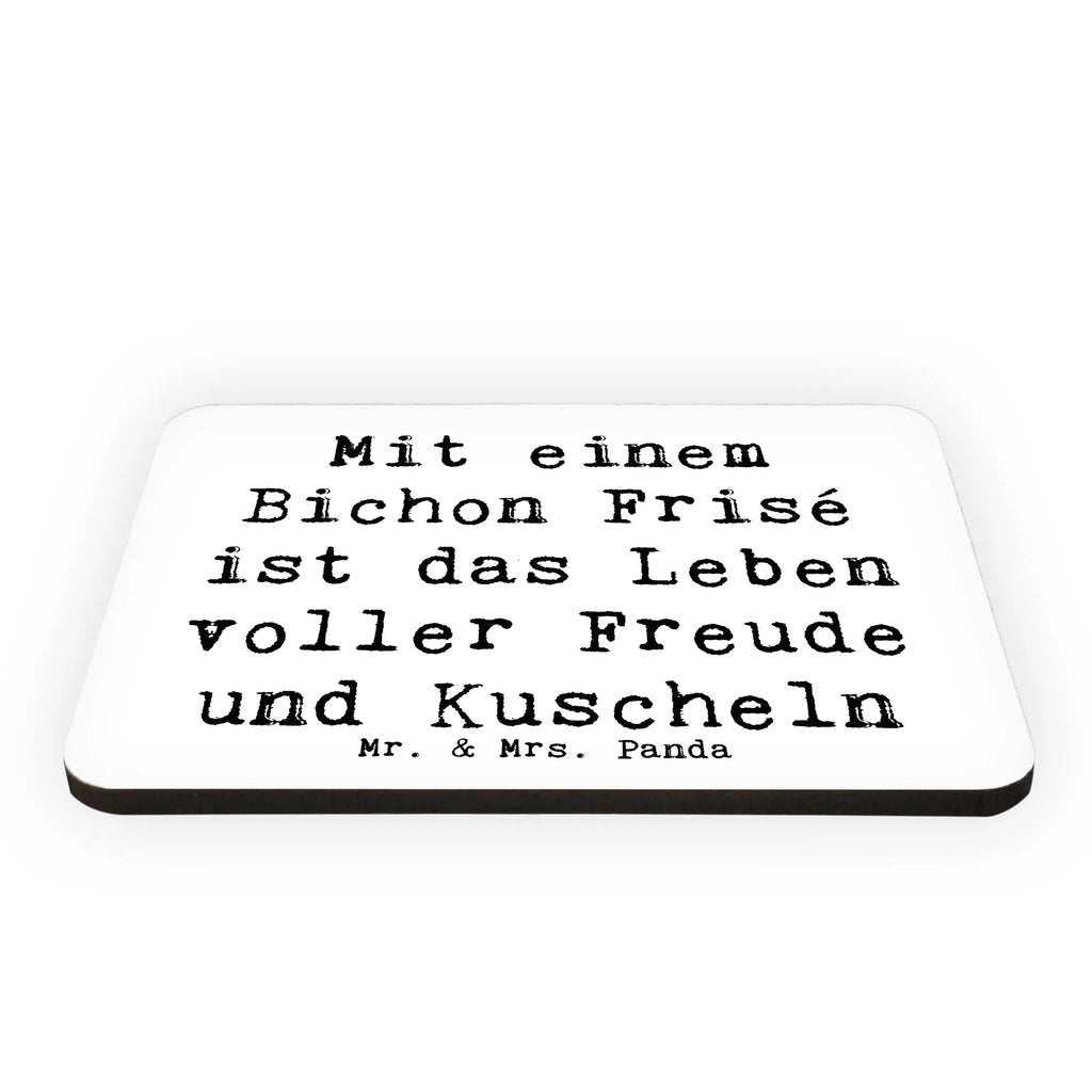 Magnet Spruch Bichon Frisé Freude Whiteboard Magnet, Kühlschrankmagnet, Kühlschrank Dekoration, Souvenir Magnet, Pinnwandmagnet, Motivmagnete, Dekomagnet, Notiz Magnet, Hund, Hunderasse, Rassehund, Hundebesitzer, Geschenk, Tierfreund, Schenken, Welpe