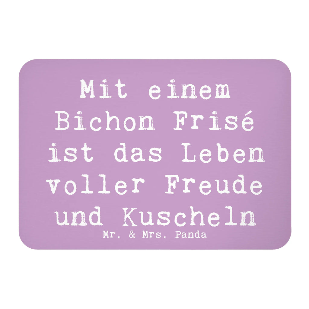 Magnet Spruch Bichon Frisé Freude Whiteboard Magnet, Kühlschrankmagnet, Kühlschrank Dekoration, Souvenir Magnet, Pinnwandmagnet, Motivmagnete, Dekomagnet, Notiz Magnet, Hund, Hunderasse, Rassehund, Hundebesitzer, Geschenk, Tierfreund, Schenken, Welpe