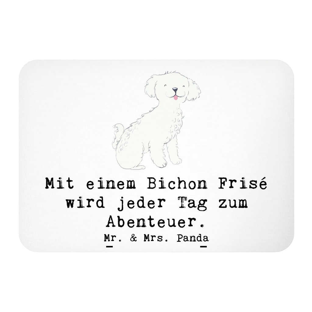 Magnet Mit einem Bichon Frisé wird jeder Tag zum Abenteuer. Kühlschrankmagnet, Notiz Magnet, Pinnwandmagnet, Kühlschrank Dekoration, Dekomagnet, Souvenir Magnet, Whiteboard Magnet, Motivmagnete, Hund, Hunderasse, Rassehund, Hundebesitzer, Geschenk, Tierfreund, Schenken, Welpe
