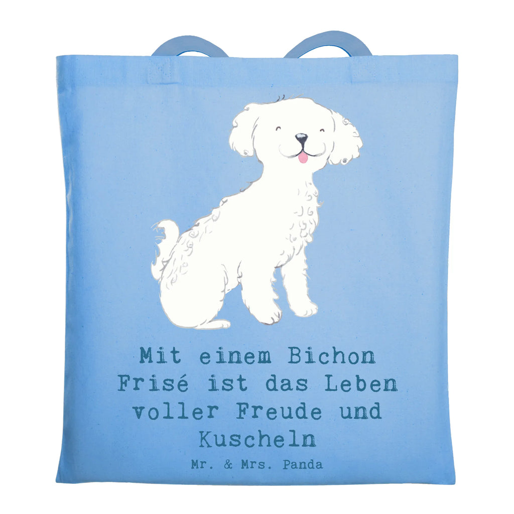 Tote bag Mit einem Bichon Frisé ist das Leben voller Freude und Kuscheln Tasche, Tragetasche, Umhängetasche, Beutel, Beuteltasche, Jutetasche, Shopper, Stoffbeutel, Einkaufstüte, Strandtasche, Schultertasche, Einkaufstasche, Stofftasche, Jutebeutel, Laptoptasche, Badetasche, Hund, Hunderasse, Rassehund, Hundebesitzer, Geschenk, Tierfreund, Schenken, Welpe