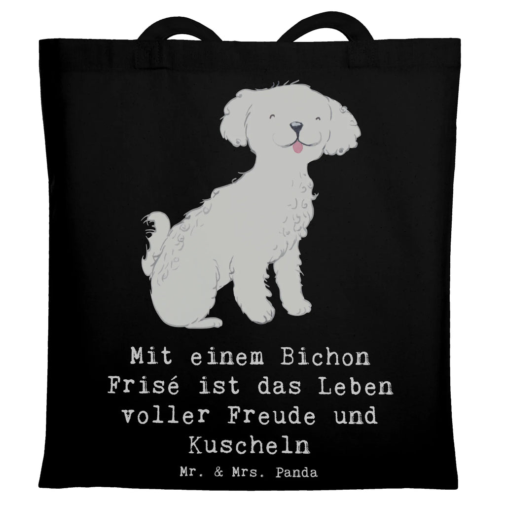 Tote bag Mit einem Bichon Frisé ist das Leben voller Freude und Kuscheln Tasche, Tragetasche, Umhängetasche, Beutel, Beuteltasche, Jutetasche, Shopper, Stoffbeutel, Einkaufstüte, Strandtasche, Schultertasche, Einkaufstasche, Stofftasche, Jutebeutel, Laptoptasche, Badetasche, Hund, Hunderasse, Rassehund, Hundebesitzer, Geschenk, Tierfreund, Schenken, Welpe