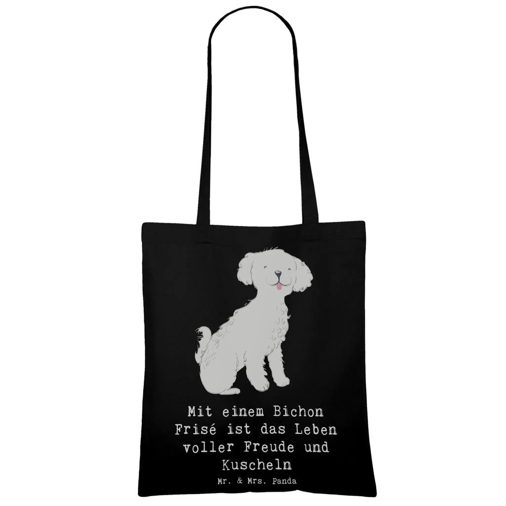 Tote bag Mit einem Bichon Frisé ist das Leben voller Freude und Kuscheln Tasche, Tragetasche, Umhängetasche, Beutel, Beuteltasche, Jutetasche, Shopper, Stoffbeutel, Einkaufstüte, Strandtasche, Schultertasche, Einkaufstasche, Stofftasche, Jutebeutel, Laptoptasche, Badetasche, Hund, Hunderasse, Rassehund, Hundebesitzer, Geschenk, Tierfreund, Schenken, Welpe