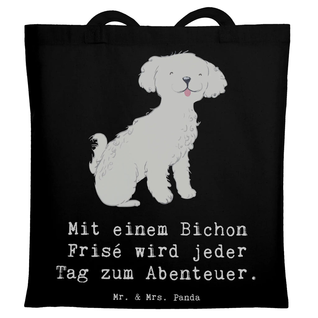 Tragetasche Mit einem Bichon Frisé wird jeder Tag zum Abenteuer. Tragetasche, Jutebeutel, Schultertasche, Jutetasche, Stofftasche, Shopper, Beutel, Laptoptasche, Stoffbeutel, Einkaufstüte, Strandtasche, Umhängetasche, Beuteltasche, Badetasche, Einkaufstasche, Tasche, Hund, Hunderasse, Rassehund, Hundebesitzer, Geschenk, Tierfreund, Schenken, Welpe