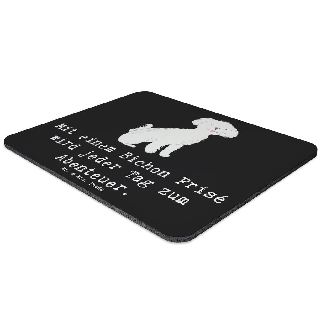 Mauspad Mit einem Bichon Frisé wird jeder Tag zum Abenteuer. PC Zubehör, Mausunterlage, Mousepad, Einzigartiges Mauspad, Arbeitszimmer, Mauspad Büro, Büroausstattung, Computer zubehör, Mauspad, Designer Mauspad, Hund, Hunderasse, Rassehund, Hundebesitzer, Geschenk, Tierfreund, Schenken, Welpe