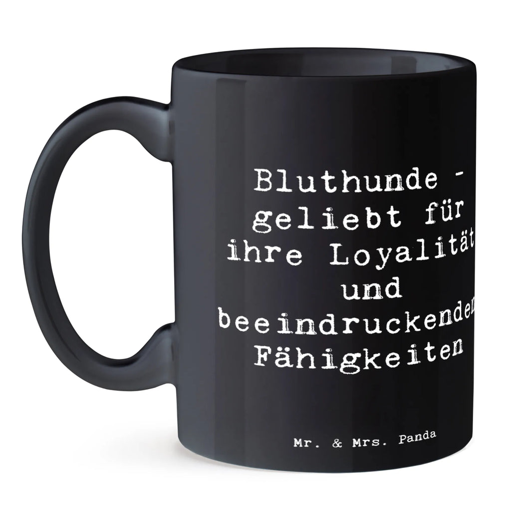 Tasse Spruch Loyaler Bluthund Bürotasse, Tasse mit Zitaten, Porzellantasse, Keramiktasse, Geschenktasse, Kaffeetasse, Teetasse, Tasse, Tasse mit Motiven, Hund, Hunderasse, Rassehund, Hundebesitzer, Geschenk, Tierfreund, Schenken, Welpe