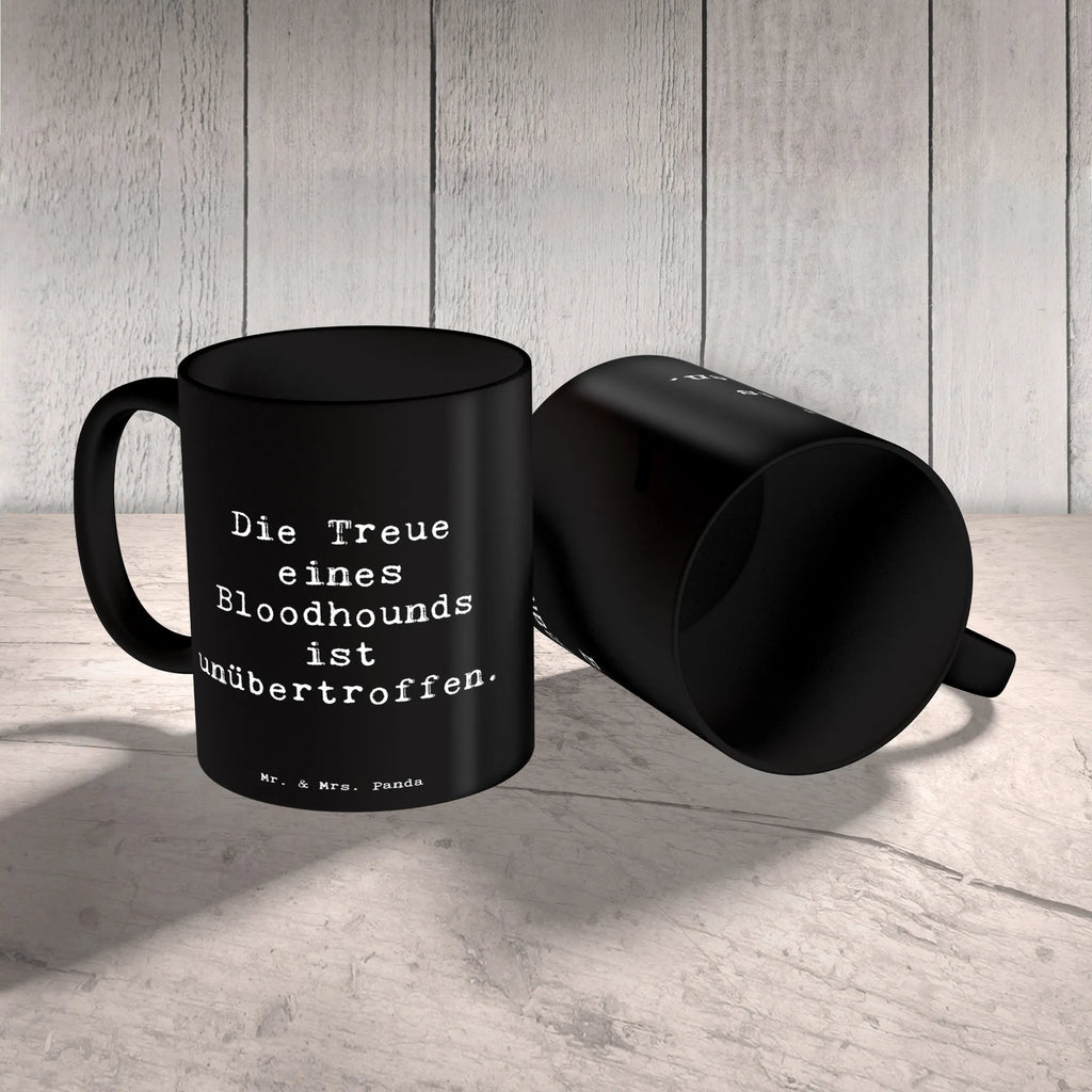 Tasse Spruch Bloodhound Treue Tasse mit Motiven, Keramiktasse, Porzellantasse, Bürotasse, Tasse, Geschenktasse, Teetasse, Tasse mit Zitaten, Kaffeetasse, Hund, Hunderasse, Rassehund, Hundebesitzer, Geschenk, Tierfreund, Schenken, Welpe