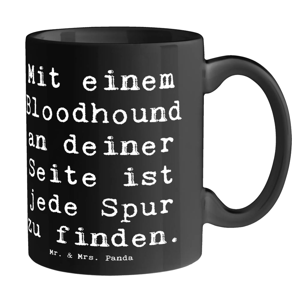 Tasse Bloodhound Spur Tasse mit Motiven, Keramiktasse, Bürotasse, Kaffeetasse, Tasse mit Zitaten, Porzellantasse, Tasse, Teetasse, Geschenktasse, Hund, Hunderasse, Rassehund, Hundebesitzer, Geschenk, Tierfreund, Schenken, Welpe
