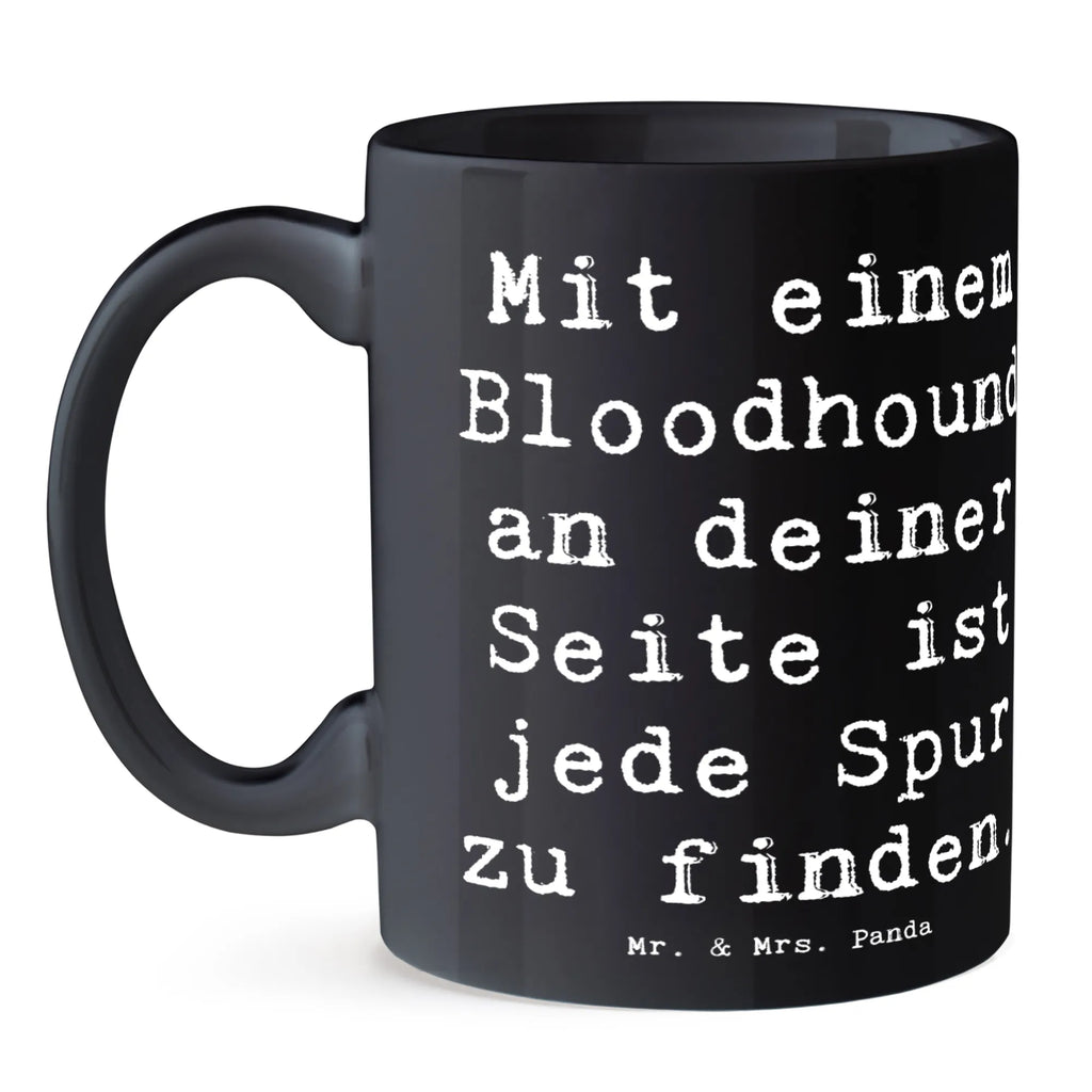 Tasse Bloodhound Spur Tasse mit Motiven, Keramiktasse, Bürotasse, Kaffeetasse, Tasse mit Zitaten, Porzellantasse, Tasse, Teetasse, Geschenktasse, Hund, Hunderasse, Rassehund, Hundebesitzer, Geschenk, Tierfreund, Schenken, Welpe