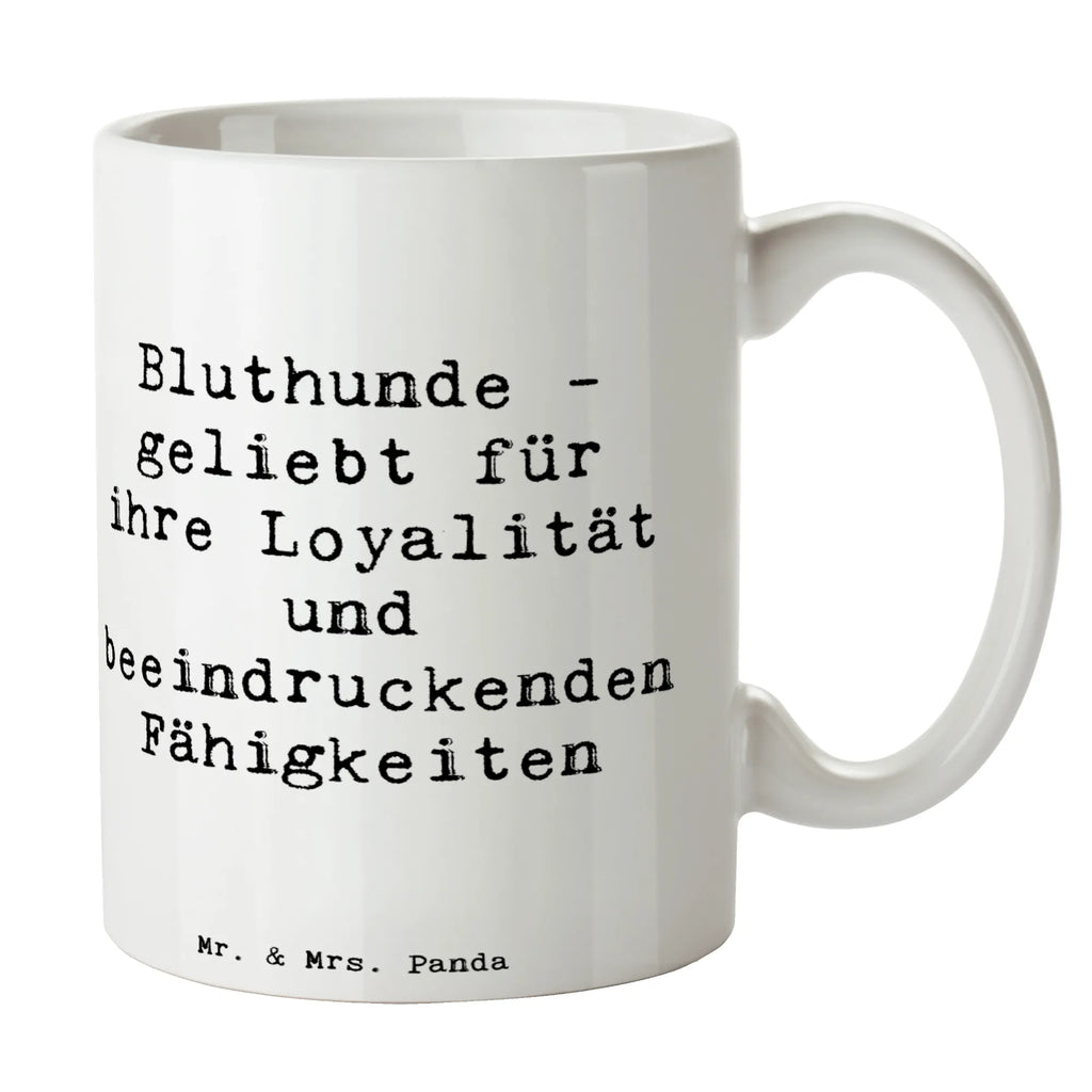 Tasse Spruch Loyaler Bluthund Bürotasse, Tasse mit Zitaten, Porzellantasse, Keramiktasse, Geschenktasse, Kaffeetasse, Teetasse, Tasse, Tasse mit Motiven, Hund, Hunderasse, Rassehund, Hundebesitzer, Geschenk, Tierfreund, Schenken, Welpe