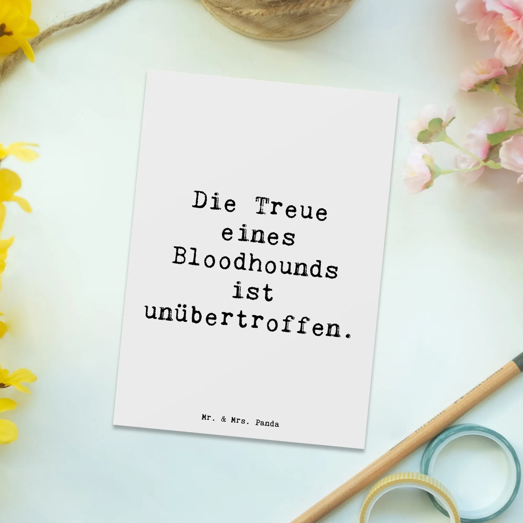 Postkarte Spruch Bloodhound Treue Ansichtskarte, Karte, Ansichtskarten, Grußkarte, Einladungskarte, Einladung Geburtstag, Dankeskarte, Geschenkkarte, Einladungskarten Geburtstag, Postkarte, Einladung, Geburtstagskarte, Hund, Hunderasse, Rassehund, Hundebesitzer, Geschenk, Tierfreund, Schenken, Welpe