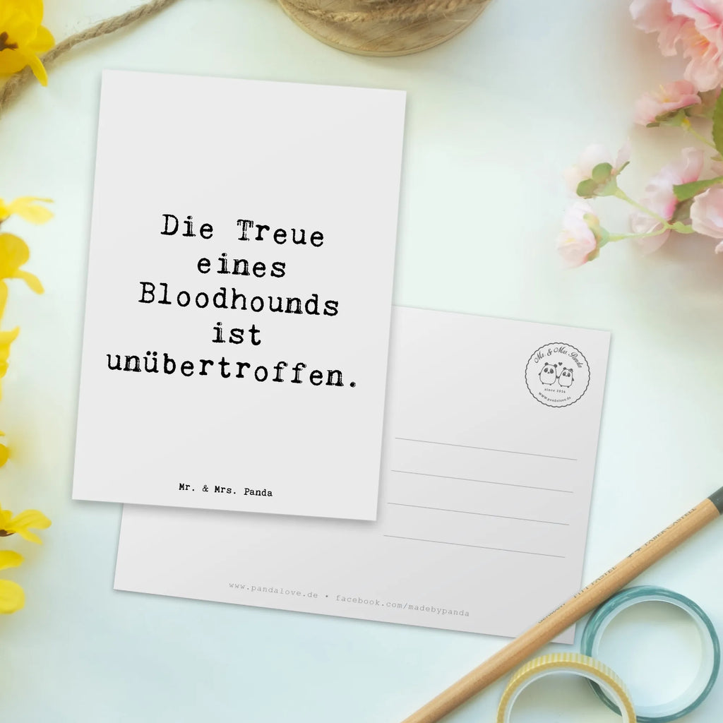 Postkarte Spruch Bloodhound Treue Ansichtskarte, Karte, Ansichtskarten, Grußkarte, Einladungskarte, Einladung Geburtstag, Dankeskarte, Geschenkkarte, Einladungskarten Geburtstag, Postkarte, Einladung, Geburtstagskarte, Hund, Hunderasse, Rassehund, Hundebesitzer, Geschenk, Tierfreund, Schenken, Welpe