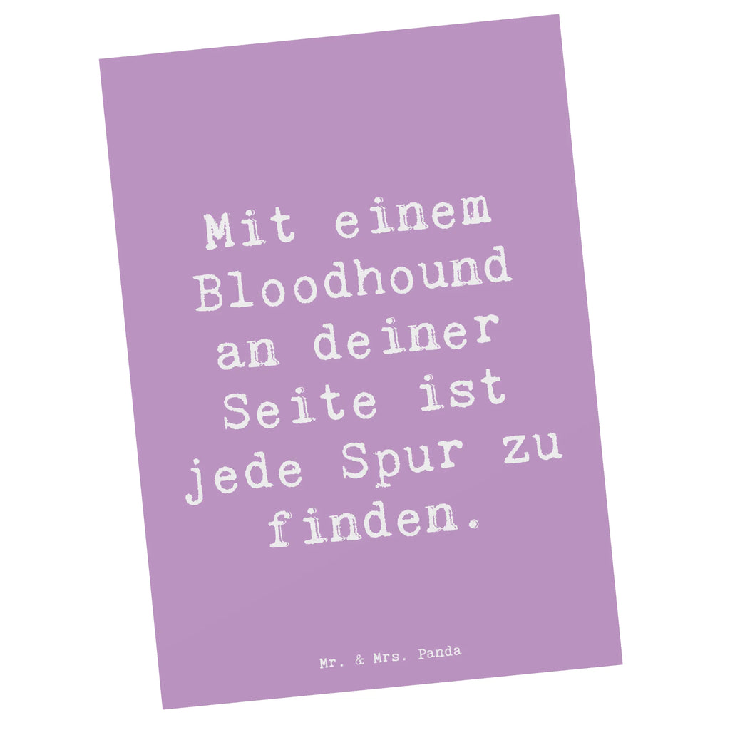 Postkarte Spruch Bloodhound Spur Einladung, Einladungskarte, Geburtstagskarte, Dankeskarte, Ansichtskarte, Postkarte, Ansichtskarten, Grußkarte, Karte, Einladungskarten Geburtstag, Geschenkkarte, Einladung Geburtstag, Hund, Hunderasse, Rassehund, Hundebesitzer, Geschenk, Tierfreund, Schenken, Welpe
