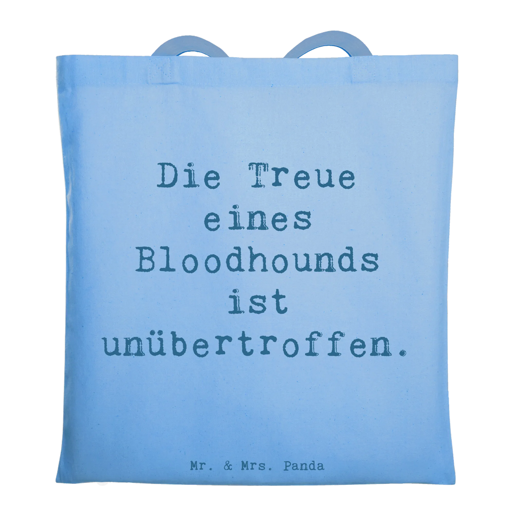 Tragetasche Spruch Bloodhound Treue Laptoptasche, Shopper, Stofftasche, Stoffbeutel, Jutetasche, Beuteltasche, Tasche, Strandtasche, Schultertasche, Einkaufstasche, Umhängetasche, Jutebeutel, Beutel, Tragetasche, Badetasche, Einkaufstüte, Hund, Hunderasse, Rassehund, Hundebesitzer, Geschenk, Tierfreund, Schenken, Welpe