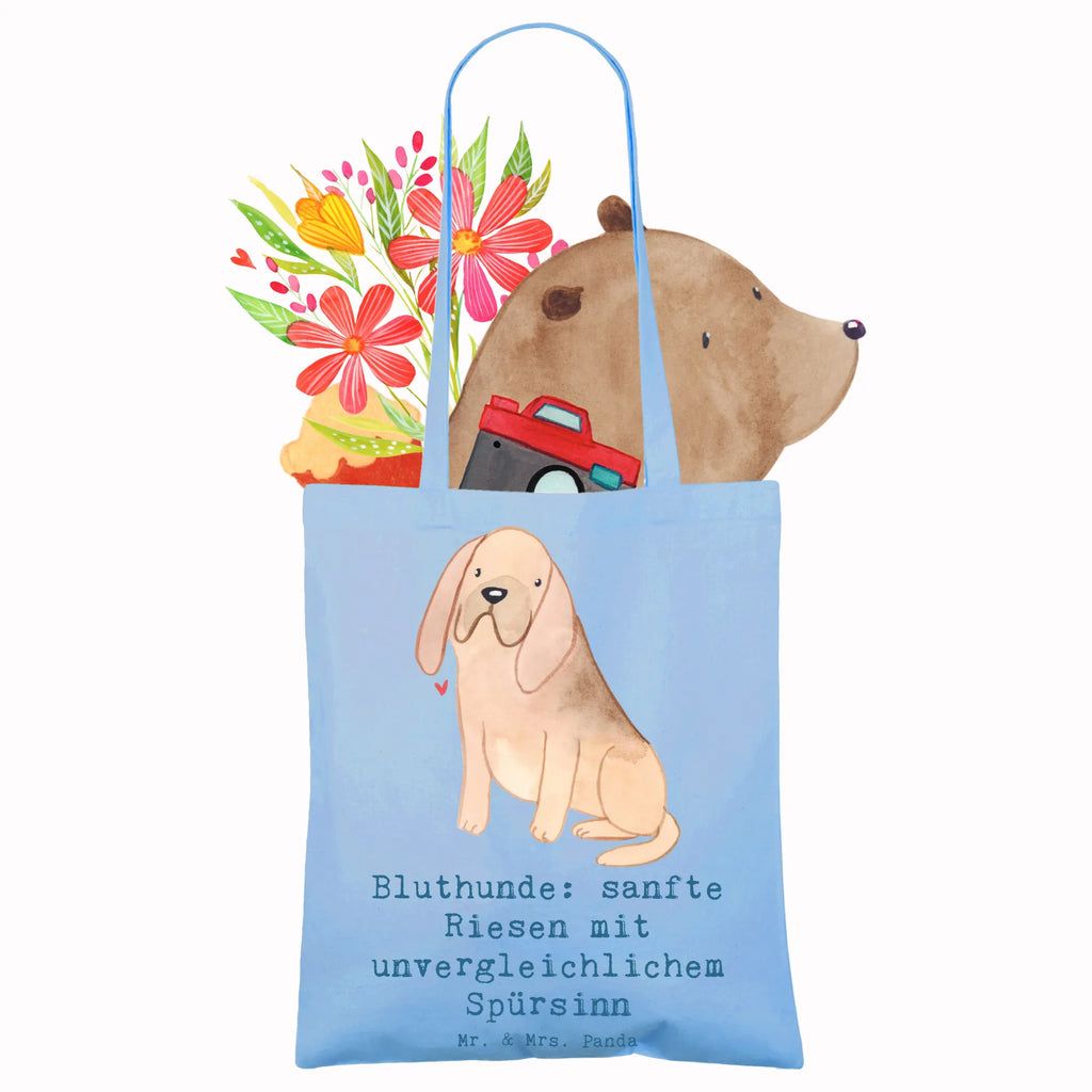 Tragetasche Bluthunde Beuteltasche, Tasche, Strandtasche, Umhängetasche, Schultertasche, Badetasche, Jutetasche, Stofftasche, Einkaufstasche, Tragetasche, Stoffbeutel, Beutel, Einkaufstüte, Jutebeutel, Shopper, Laptoptasche, Hund, Hunderasse, Rassehund, Hundebesitzer, Geschenk, Tierfreund, Schenken, Welpe