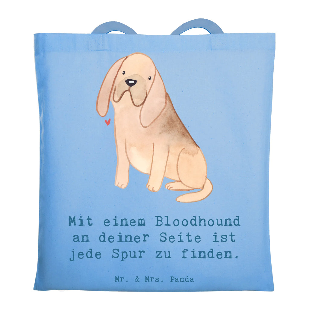 Tragetasche Bloodhound Spur Shopper, Stoffbeutel, Beutel, Einkaufstüte, Beuteltasche, Einkaufstasche, Laptoptasche, Badetasche, Tragetasche, Tasche, Jutebeutel, Umhängetasche, Schultertasche, Jutetasche, Stofftasche, Strandtasche, Hund, Hunderasse, Rassehund, Hundebesitzer, Geschenk, Tierfreund, Schenken, Welpe