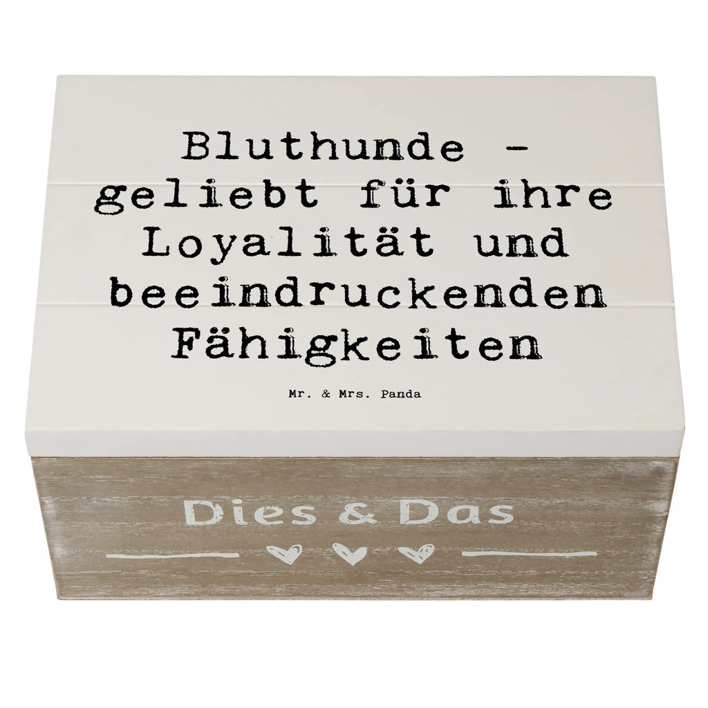 Holzkiste Spruch Loyaler Bluthund Erinnerungsbox, Geschenkbox, Schatzkiste, Truhe, Erinnerungskiste, Aufbewahrungsbox, Holzkiste, Kiste, Schatulle, XXL, Dekokiste, Geschenkdose, Hund, Hunderasse, Rassehund, Hundebesitzer, Geschenk, Tierfreund, Schenken, Welpe