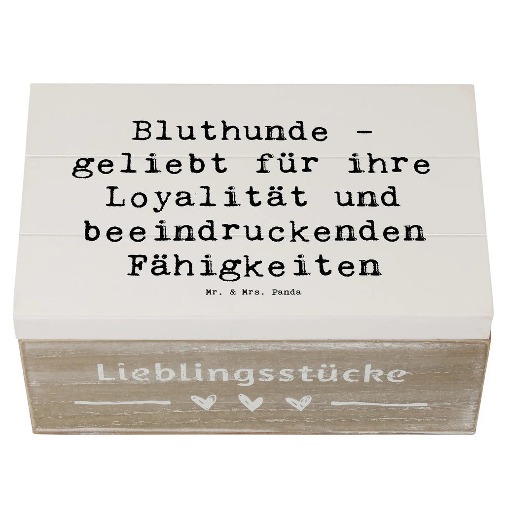 Holzkiste Spruch Loyaler Bluthund Erinnerungsbox, Geschenkbox, Schatzkiste, Truhe, Erinnerungskiste, Aufbewahrungsbox, Holzkiste, Kiste, Schatulle, XXL, Dekokiste, Geschenkdose, Hund, Hunderasse, Rassehund, Hundebesitzer, Geschenk, Tierfreund, Schenken, Welpe