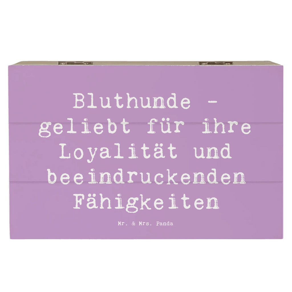 Holzkiste Spruch Loyaler Bluthund Erinnerungsbox, Geschenkbox, Schatzkiste, Truhe, Erinnerungskiste, Aufbewahrungsbox, Holzkiste, Kiste, Schatulle, XXL, Dekokiste, Geschenkdose, Hund, Hunderasse, Rassehund, Hundebesitzer, Geschenk, Tierfreund, Schenken, Welpe