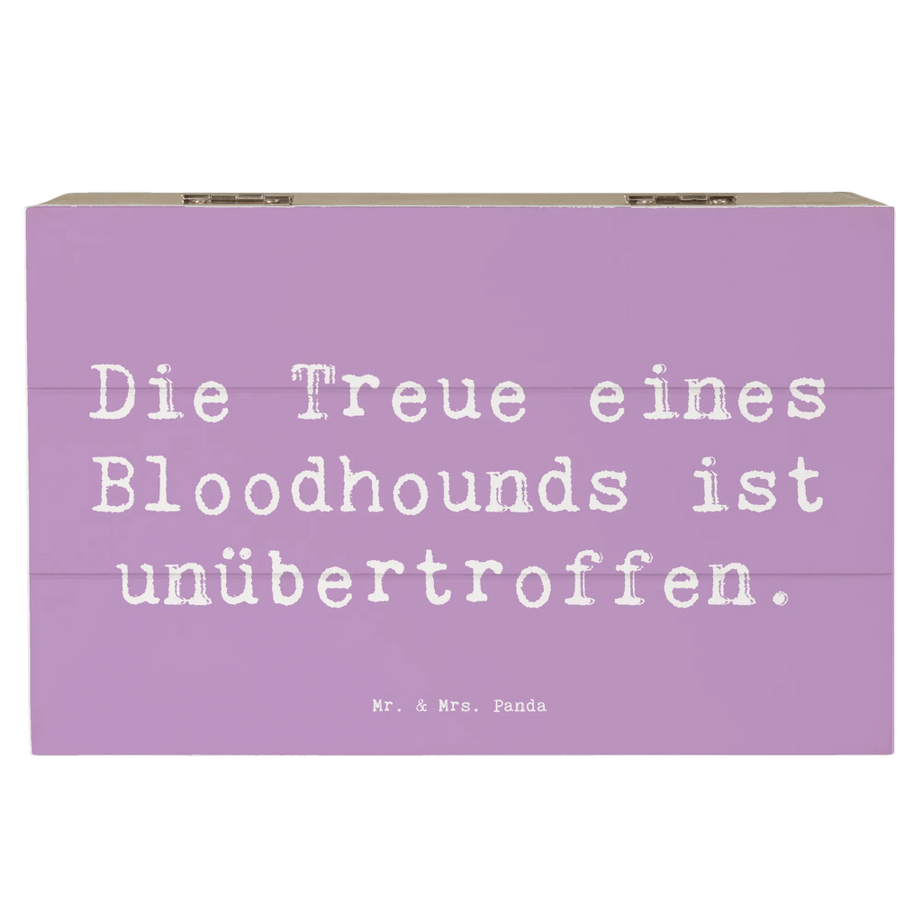 Holzkiste Spruch Bloodhound Treue XXL, Erinnerungskiste, Schatulle, Dekokiste, Aufbewahrungsbox, Geschenkbox, Erinnerungsbox, Schatzkiste, Geschenkdose, Kiste, Holzkiste, Truhe, Hund, Hunderasse, Rassehund, Hundebesitzer, Geschenk, Tierfreund, Schenken, Welpe