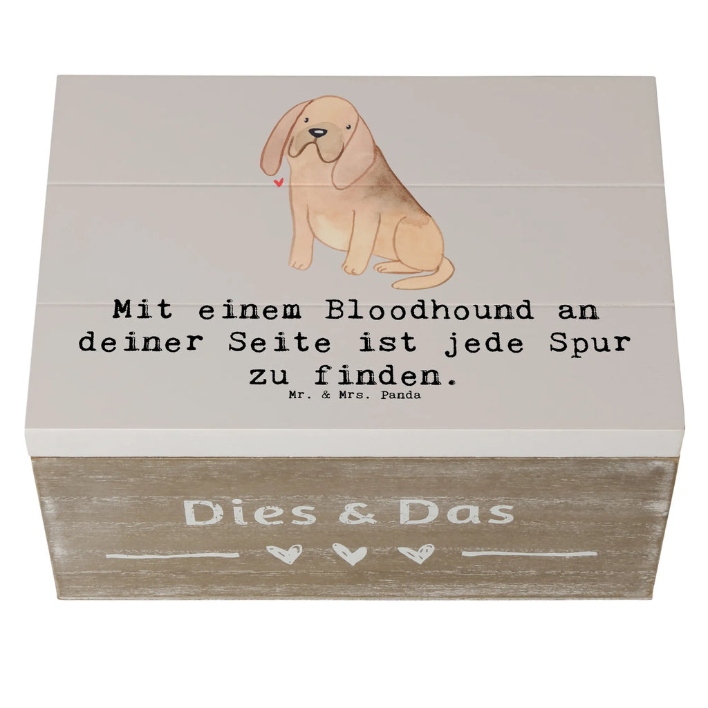 Holzkiste Bloodhound Spur Erinnerungsbox, Holzkiste, XXL, Kiste, Erinnerungskiste, Aufbewahrungsbox, Truhe, Schatulle, Dekokiste, Schatzkiste, Geschenkdose, Geschenkbox, Hund, Hunderasse, Rassehund, Hundebesitzer, Geschenk, Tierfreund, Schenken, Welpe