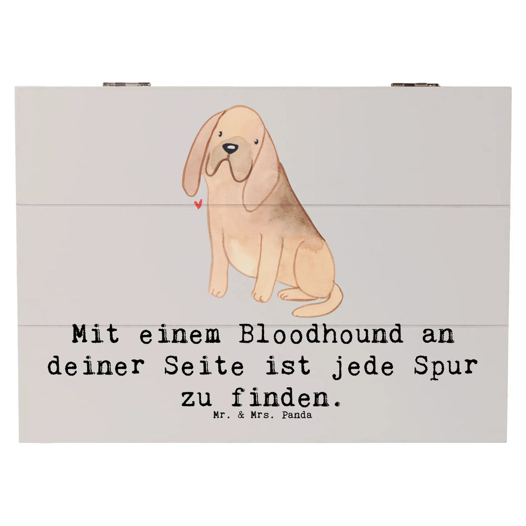 Holzkiste Bloodhound Spur Erinnerungsbox, Holzkiste, XXL, Kiste, Erinnerungskiste, Aufbewahrungsbox, Truhe, Schatulle, Dekokiste, Schatzkiste, Geschenkdose, Geschenkbox, Hund, Hunderasse, Rassehund, Hundebesitzer, Geschenk, Tierfreund, Schenken, Welpe