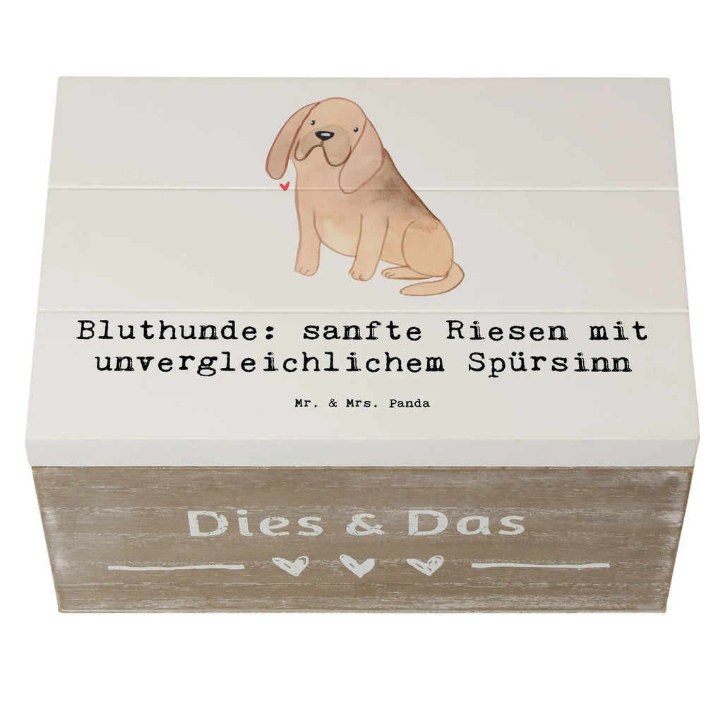 Wooden chest Bluthunde: sanfte Riesen mit unvergleichlichem Spürsinn Schatzkiste, Truhe, Dekokiste, Holzkiste, Erinnerungskiste, Aufbewahrungsbox, Geschenkdose, Kiste, Geschenkbox, XXL, Erinnerungsbox, Schatulle, Hund, Hunderasse, Rassehund, Hundebesitzer, Geschenk, Tierfreund, Schenken, Welpe