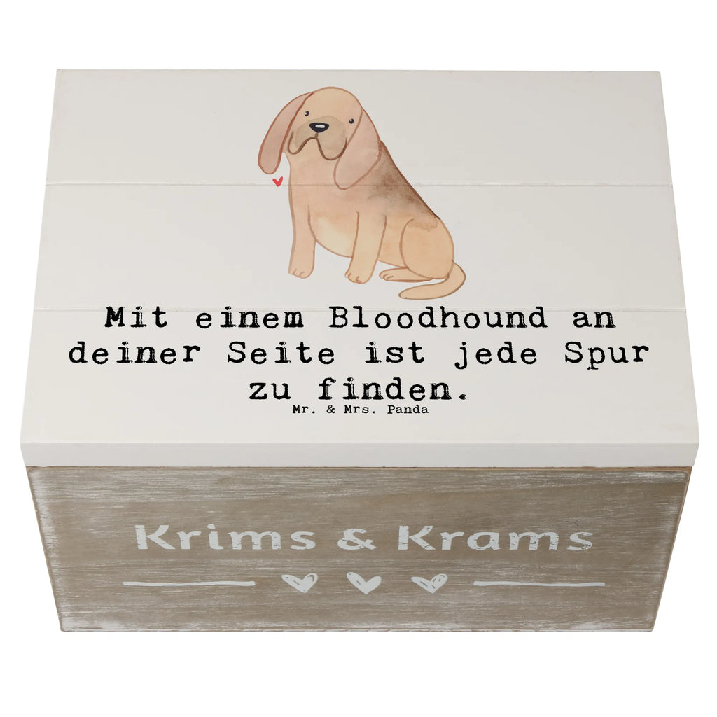 Holzkiste Bloodhound Spur Erinnerungsbox, Holzkiste, XXL, Kiste, Erinnerungskiste, Aufbewahrungsbox, Truhe, Schatulle, Dekokiste, Schatzkiste, Geschenkdose, Geschenkbox, Hund, Hunderasse, Rassehund, Hundebesitzer, Geschenk, Tierfreund, Schenken, Welpe