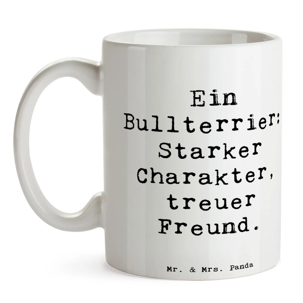 Tasse Spruch Bullterrier Freund Teetasse, Tasse mit Zitaten, Kaffeetasse, Geschenktasse, Porzellantasse, Tasse mit Motiven, Bürotasse, Tasse, Keramiktasse, Hund, Hunderasse, Rassehund, Hundebesitzer, Geschenk, Tierfreund, Schenken, Welpe