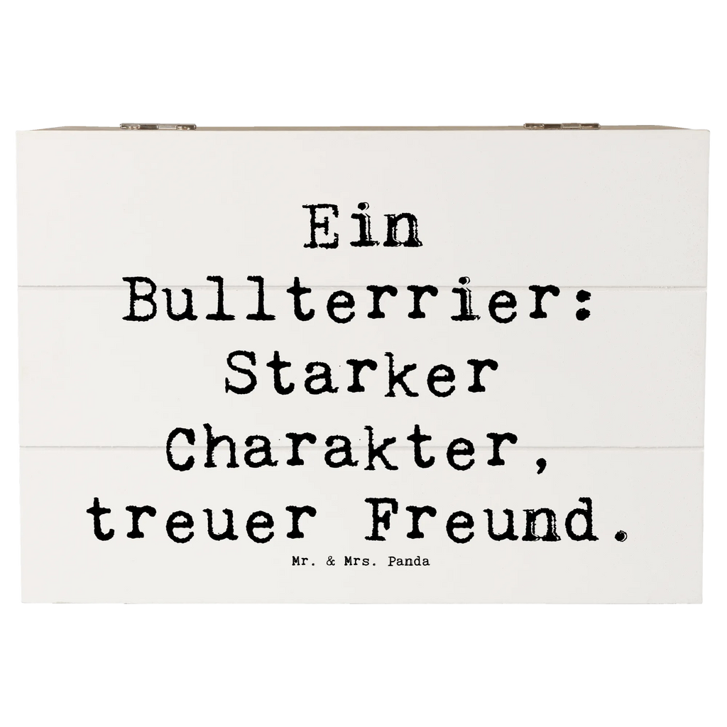 Holzkiste Spruch Bullterrier Freund Aufbewahrungsbox, Dekokiste, Geschenkbox, Schatzkiste, Truhe, Erinnerungskiste, Schatulle, Kiste, Erinnerungsbox, XXL, Holzkiste, Geschenkdose, Hund, Hunderasse, Rassehund, Hundebesitzer, Geschenk, Tierfreund, Schenken, Welpe