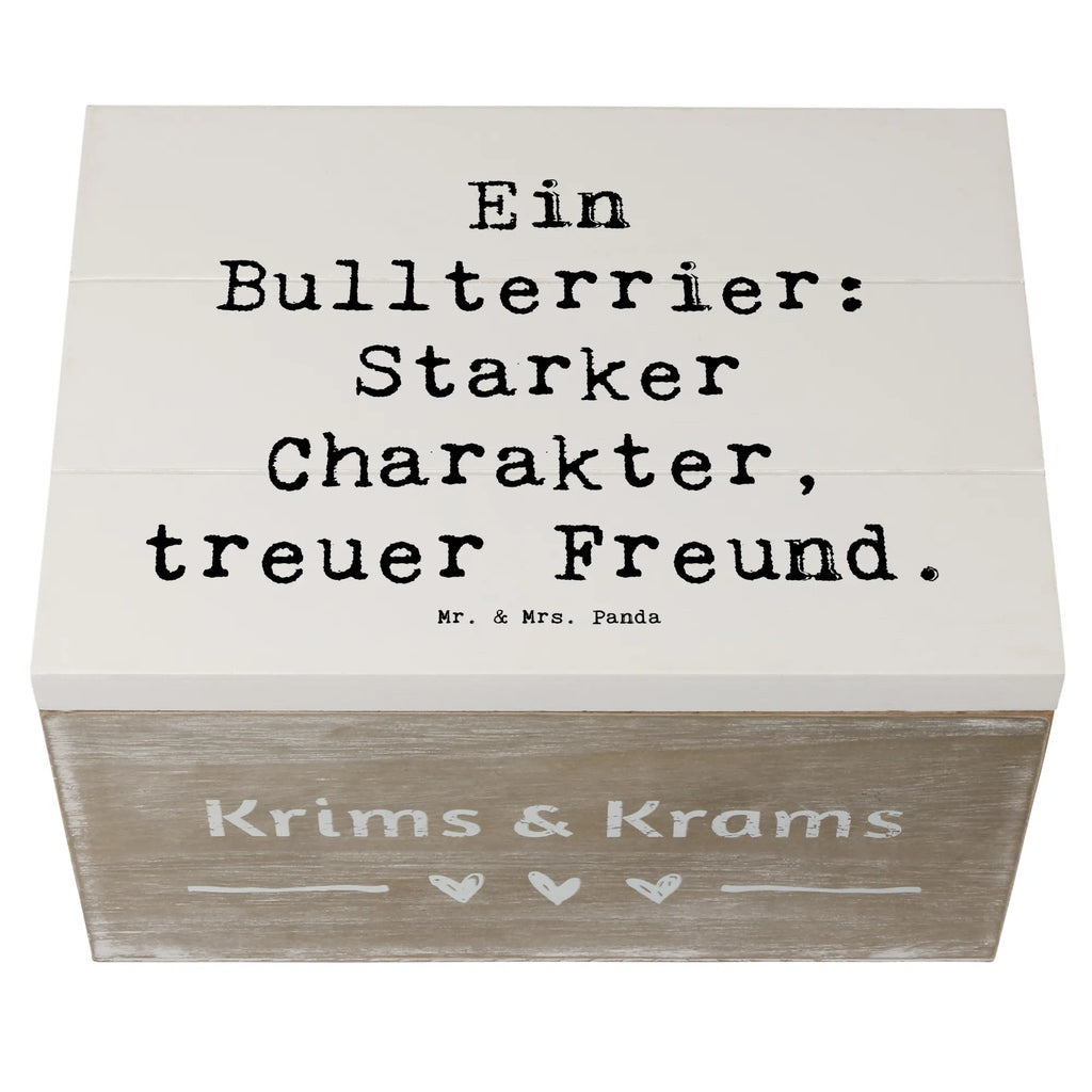 Holzkiste Spruch Bullterrier Freund Aufbewahrungsbox, Dekokiste, Geschenkbox, Schatzkiste, Truhe, Erinnerungskiste, Schatulle, Kiste, Erinnerungsbox, XXL, Holzkiste, Geschenkdose, Hund, Hunderasse, Rassehund, Hundebesitzer, Geschenk, Tierfreund, Schenken, Welpe