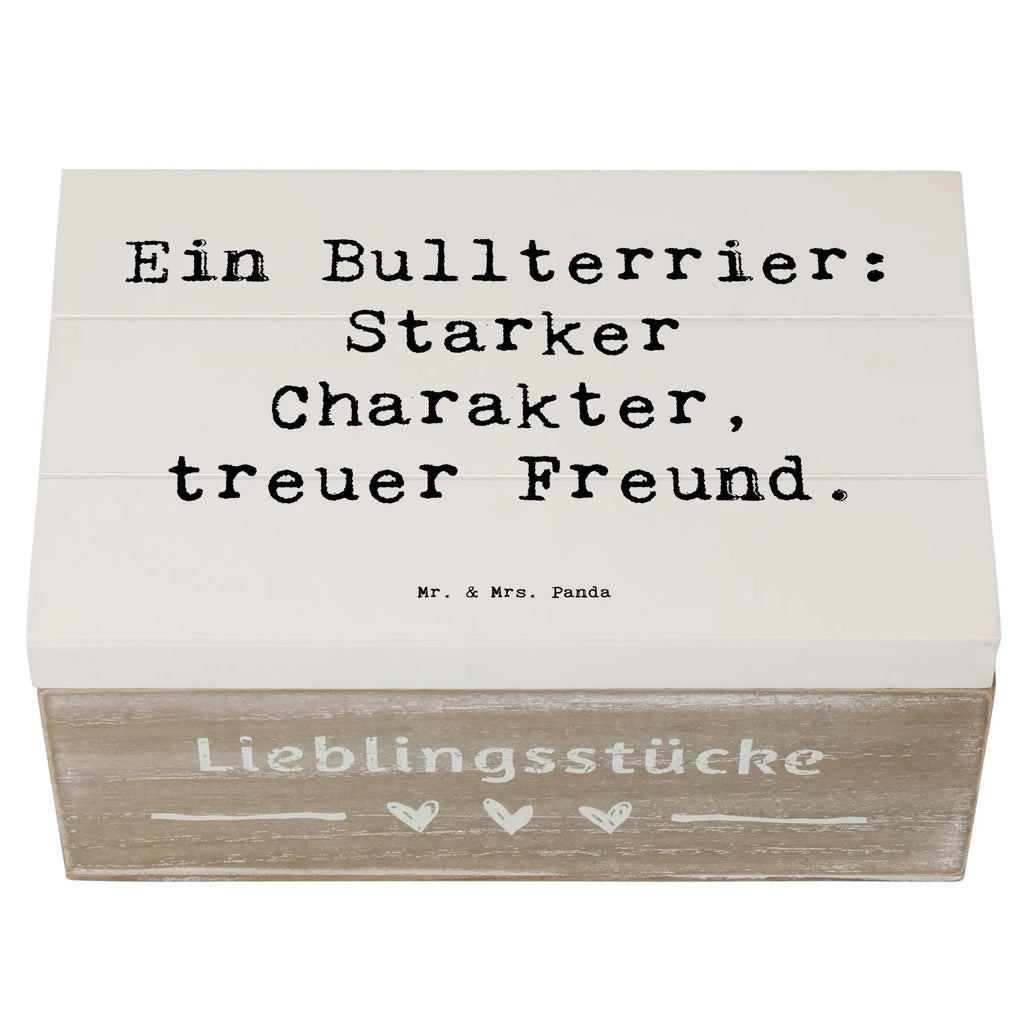 Holzkiste Spruch Bullterrier Freund Aufbewahrungsbox, Dekokiste, Geschenkbox, Schatzkiste, Truhe, Erinnerungskiste, Schatulle, Kiste, Erinnerungsbox, XXL, Holzkiste, Geschenkdose, Hund, Hunderasse, Rassehund, Hundebesitzer, Geschenk, Tierfreund, Schenken, Welpe