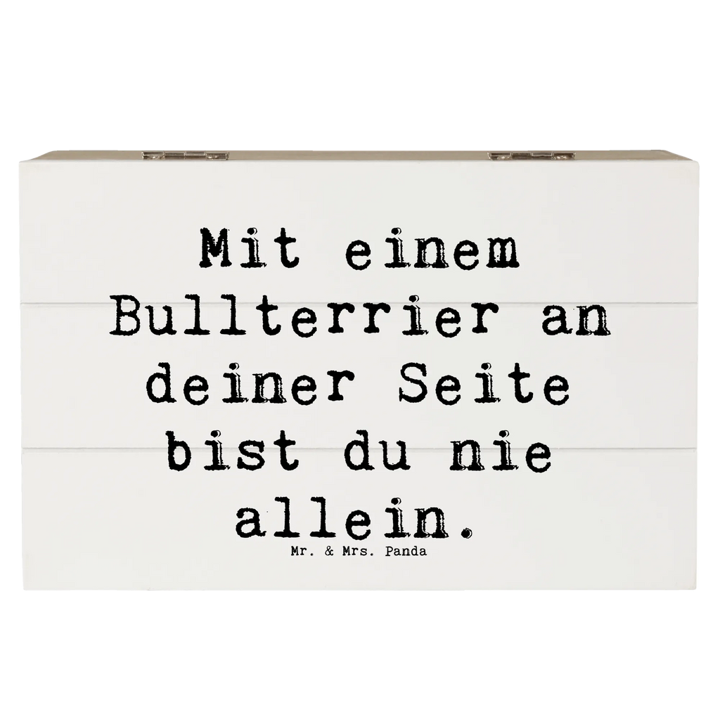Holzkiste Spruch Bullterrier Begleiter Holzkiste, XXL, Aufbewahrungsbox, Geschenkdose, Kiste, Erinnerungskiste, Geschenkbox, Schatulle, Dekokiste, Schatzkiste, Truhe, Erinnerungsbox, Hund, Hunderasse, Rassehund, Hundebesitzer, Geschenk, Tierfreund, Schenken, Welpe
