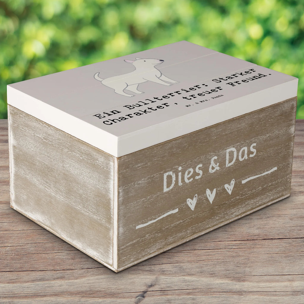 Holzkiste Bullterrier Freund Schatulle, Aufbewahrungsbox, Schatzkiste, Erinnerungsbox, Truhe, Erinnerungskiste, Dekokiste, Kiste, Holzkiste, Geschenkdose, Geschenkbox, XXL, Hund, Hunderasse, Rassehund, Hundebesitzer, Geschenk, Tierfreund, Schenken, Welpe