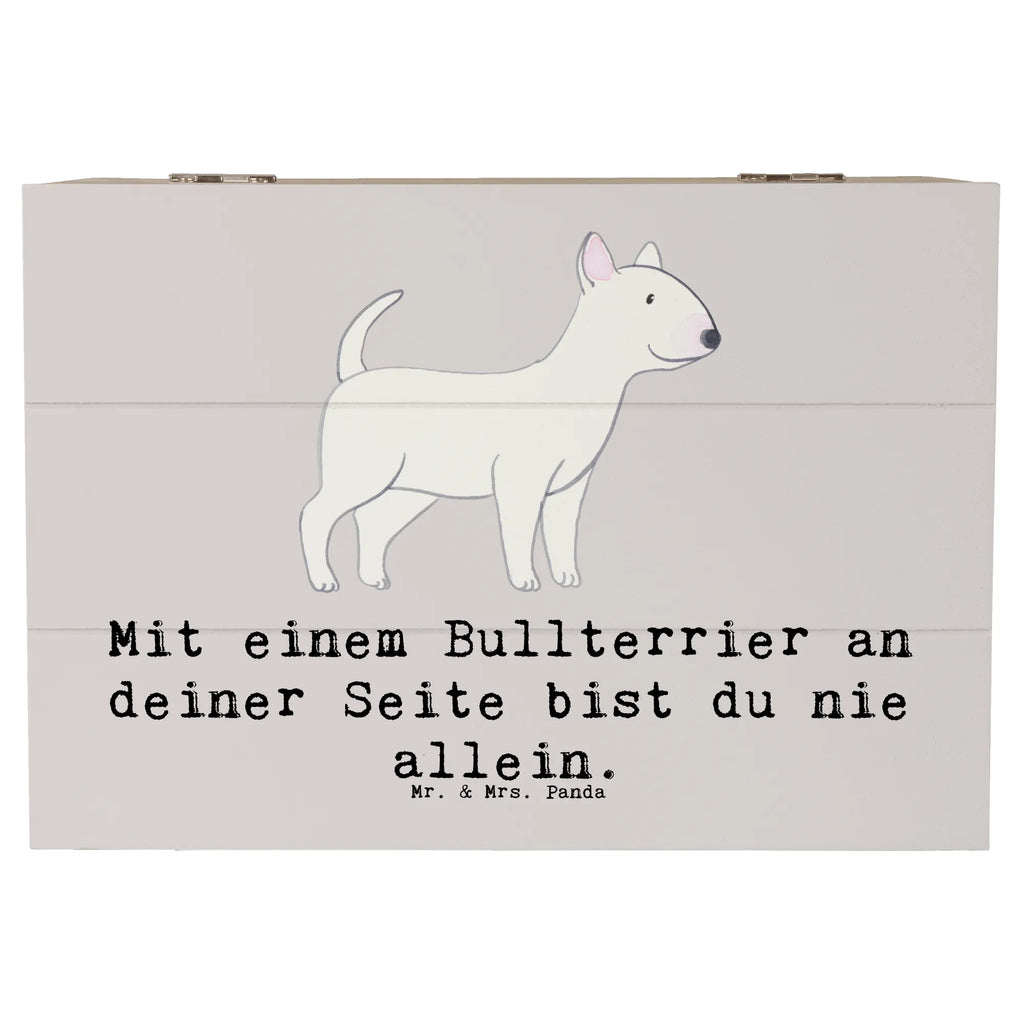 Holzkiste Bullterrier Begleiter Aufbewahrungsbox, Erinnerungskiste, Holzkiste, Schatulle, Dekokiste, Truhe, Erinnerungsbox, XXL, Kiste, Geschenkbox, Schatzkiste, Geschenkdose, Hund, Hunderasse, Rassehund, Hundebesitzer, Geschenk, Tierfreund, Schenken, Welpe