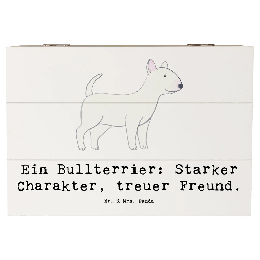 Holzkiste Bullterrier Freund Schatulle, Aufbewahrungsbox, Schatzkiste, Erinnerungsbox, Truhe, Erinnerungskiste, Dekokiste, Kiste, Holzkiste, Geschenkdose, Geschenkbox, XXL, Hund, Hunderasse, Rassehund, Hundebesitzer, Geschenk, Tierfreund, Schenken, Welpe