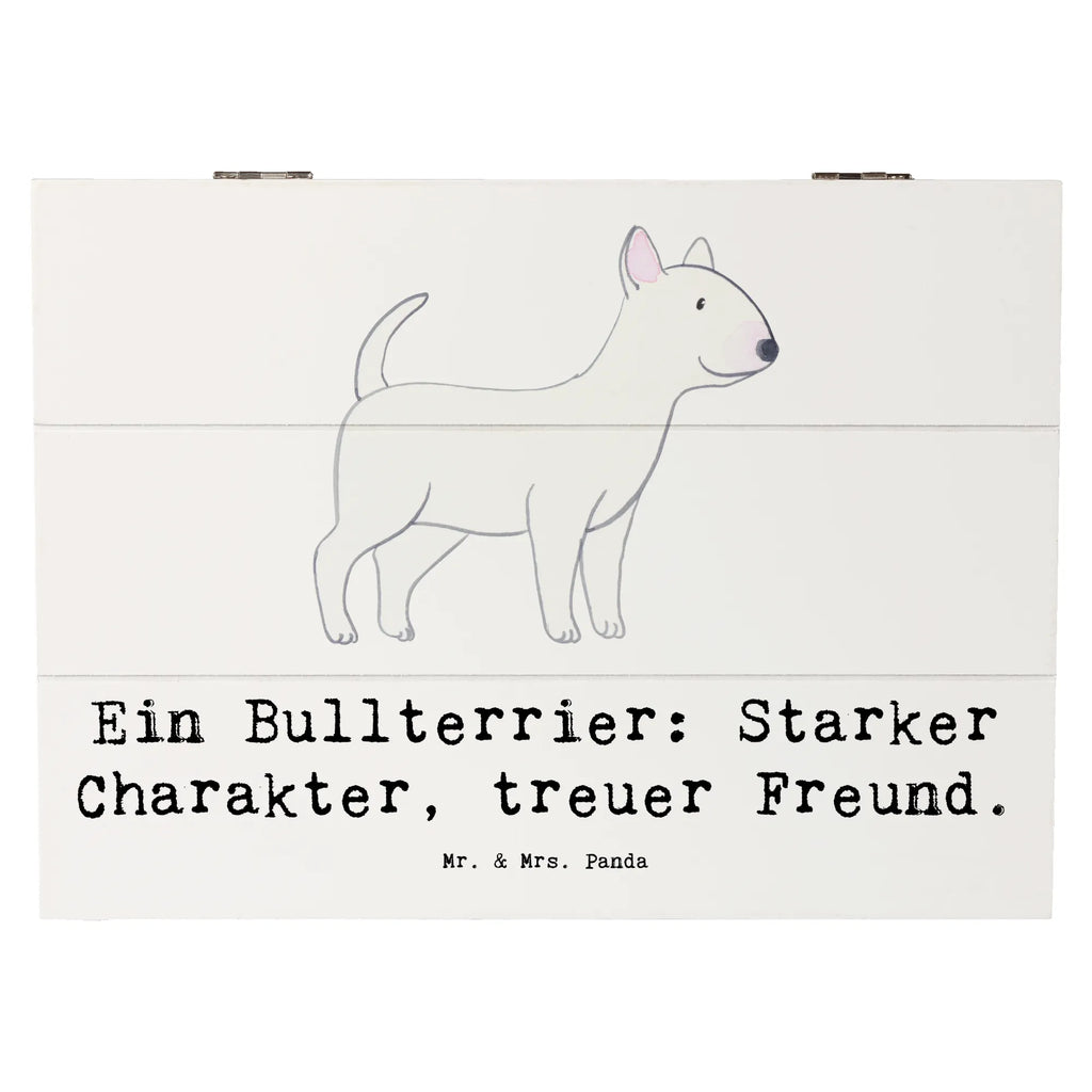 Holzkiste Bullterrier Freund Schatulle, Aufbewahrungsbox, Schatzkiste, Erinnerungsbox, Truhe, Erinnerungskiste, Dekokiste, Kiste, Holzkiste, Geschenkdose, Geschenkbox, XXL, Hund, Hunderasse, Rassehund, Hundebesitzer, Geschenk, Tierfreund, Schenken, Welpe