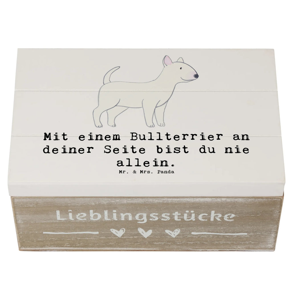 Holzkiste Bullterrier Begleiter Aufbewahrungsbox, Erinnerungskiste, Holzkiste, Schatulle, Dekokiste, Truhe, Erinnerungsbox, XXL, Kiste, Geschenkbox, Schatzkiste, Geschenkdose, Hund, Hunderasse, Rassehund, Hundebesitzer, Geschenk, Tierfreund, Schenken, Welpe