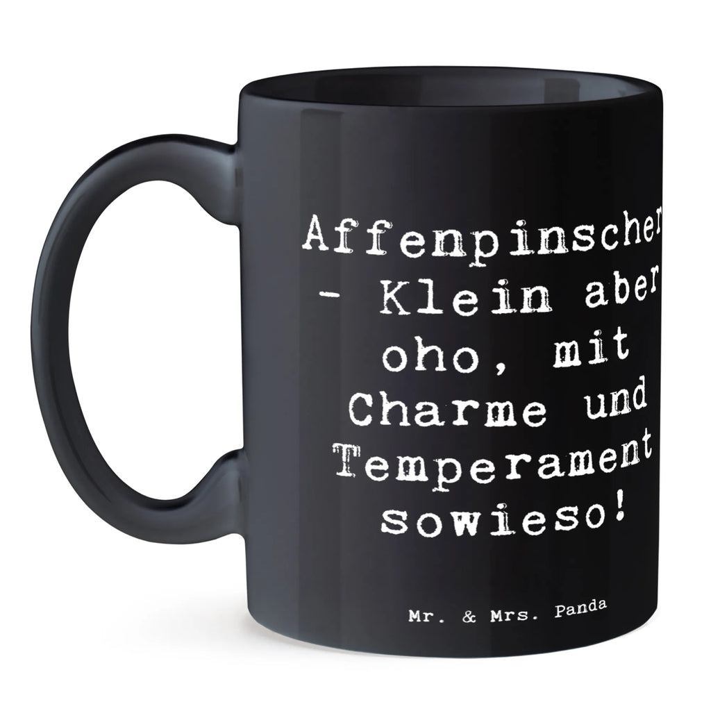 Tasse Spruch Affenpinscher Charme Porzellantasse, Keramiktasse, Tasse mit Motiven, Teetasse, Geschenktasse, Bürotasse, Kaffeetasse, Tasse mit Zitaten, Tasse, Hund, Hunderasse, Rassehund, Hundebesitzer, Geschenk, Tierfreund, Schenken, Welpe